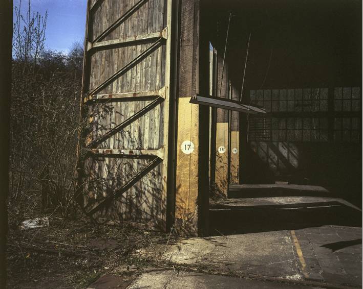 philippe mailleux, hangar, train, abandonné