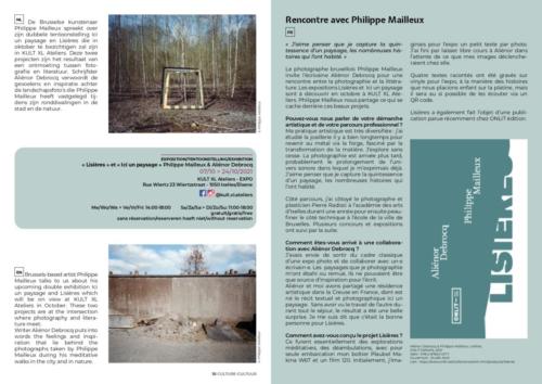 BROCHURE CULTURE KULT XL Expo 2021 Mailleux Philippe